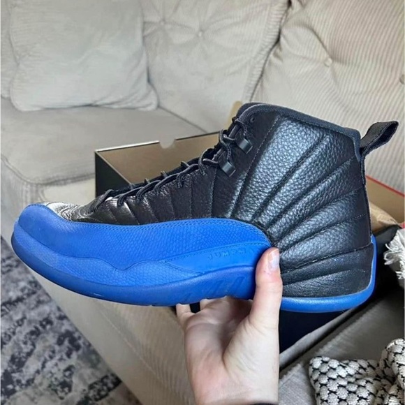 Jordan 12 Retro Black Game Royal. - Picture 6 of 6